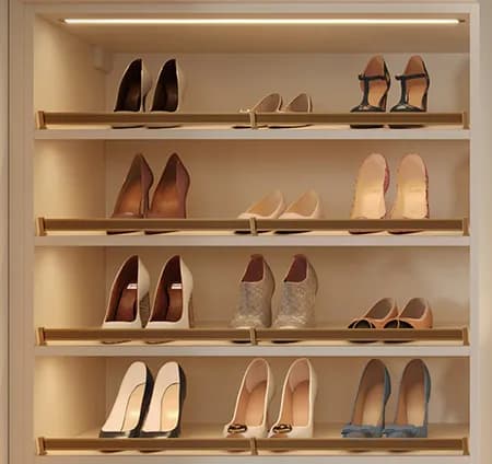 Custom Shoe Cabinets